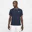 Nike Mens Dri-FIT Tennis Polo - Obsidian - thumbnail image 1