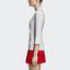 Adidas Womens SMC Long Sleeve Top - White - thumbnail image 2