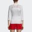 Adidas Womens SMC Long Sleeve Top - White - thumbnail image 3