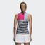 Adidas Womens Rule #9 Seasonal Tank - Grey/Pink - thumbnail image 5