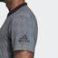Adidas Mens Barricade Code Polo Shirt - Grey - thumbnail image 9