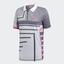Adidas Mens Rule #9 Seasonal Polo - White/Shock Pink - thumbnail image 1