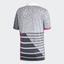 Adidas Mens Rule #9 Seasonal Polo - White/Shock Pink - thumbnail image 2