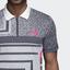 Adidas Mens Rule #9 Seasonal Polo - White/Shock Pink - thumbnail image 9