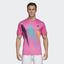 Adidas Mens Rule #9 Seasonal Tee - Shock Pink - thumbnail image 3