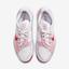 Nike Mens Air Zoom Vapor Pro Clay Tennis Shoes - White/University Red - thumbnail image 4