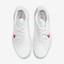 Nike Mens Air Zoom Vapor Pro Tennis Shoes - White/Habanero - thumbnail image 4