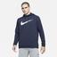 Nike Mens Pull Over Training Hoodie - Obsidian - thumbnail image 1