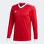 Adidas Mens Tabela Long Sleeve Jersey - Red - thumbnail image 1