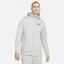 Nike Mens Full Zip Training Hoodie - Light Grey - thumbnail image 1