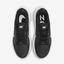 Nike Mens Air Zoom Structure 23 Running Shoes - Black/Volt - thumbnail image 4
