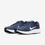 Nike Mens Air Zoom Structure 23 Running Shoes - Midnight Navy - thumbnail image 5