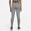 Nike Womens Mid Rise Leggings - Smoke Grey - thumbnail image 2