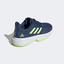Adidas Kids CourtJam XJ Tennis Shoes - Indigo/Green/White - thumbnail image 5