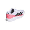 Adidas Mens Courtquick Padel Shoes - Cloud White/Solar Pink/Turbo Black - thumbnail image 5
