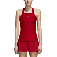 Adidas Womens Barricade Code Tank - Red