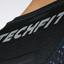 Adidas Mens Techfit Cool Short Sleeve Top - Black/Blue Beauty - thumbnail image 8