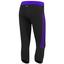 Adidas Womens Response 3/4 Tights - Black/Purple - thumbnail image 2