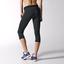 Adidas Womens Go-To-Gear Techfit Capri Tight - Black - thumbnail image 5