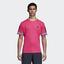 Adidas Mens 3-Stripes Club Tee - Shock Pink - thumbnail image 3