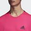 Adidas Mens 3-Stripes Club Tee - Shock Pink - thumbnail image 7