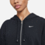 Nike Womens Dri-FIT Full-Zip Hoodie - Black/White - thumbnail image 4