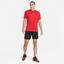 Nike Mens Pro Short Sleeve Top - Gym Red - thumbnail image 5