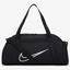 Nike Gym Club Duffel Bag - Black/White - thumbnail image 1