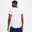 Nike Mens Dri-FIT ADV Slam Tennis Polo - White/Blue/Red - thumbnail image 2