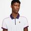 Nike Mens Dri-FIT ADV Slam Tennis Polo - White/Blue/Red - thumbnail image 3