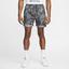 Nike Mens Printed Tennis Shorts - Grey - thumbnail image 2