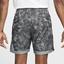 Nike Mens Printed Tennis Shorts - Grey - thumbnail image 3