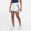 Nike Womens Dri-FIT Slam Shorts - White/Binary Blue - thumbnail image 1