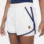 Nike Womens Dri-FIT Slam Shorts - White/Binary Blue - thumbnail image 2