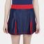Nike Womens Slam Tennis Skirt - Binary Blue/University Red - thumbnail image 1