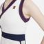 Nike Womens Slam Tennis Dress - White/Binary Blue - thumbnail image 4