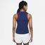 Nike Womens Slam Tennis Tank - Binary Blue - thumbnail image 2