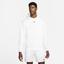 Nike Mens Fleece Hoodie - White - thumbnail image 1