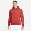 Nike Mens Fleece Hoodie - Cinnabar - thumbnail image 1