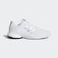 Adidas Mens Barricade Boost 2018 Tennis Shoes - White/Silver - thumbnail image 1