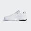 Adidas Mens Barricade Boost 2018 Tennis Shoes - White/Silver - thumbnail image 6