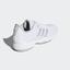 Adidas Womens Barricade Court Tennis Shoes - White/Silver - thumbnail image 5