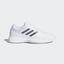 Adidas Womens Barricade Grass Court Tennis Shoes - White - thumbnail image 1