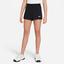 Nike Girls Victory Shorts - Black - thumbnail image 2