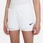 Nike Girls Victory Shorts - White - thumbnail image 1