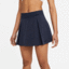 Nike Womens Club Tennis Skirt - Navy Blue - thumbnail image 2