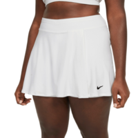 Nike Womens Flouncy Victory Skirt (Plus Size) - White