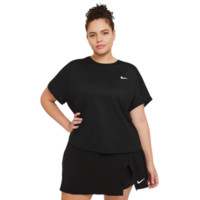 Nike Womens Victory Tee (Plus Size) - Black