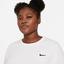 Nike Womens Victory Tee (Plus Size) - White - thumbnail image 3