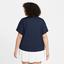 Nike Womens Victory Tee (Plus Size) - Navy Blue - thumbnail image 2